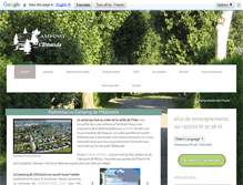 Tablet Screenshot of camping-abbatiale.com